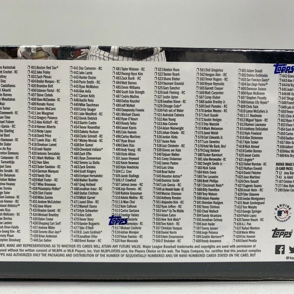 2021 Topps Baseball Complete Set Walmart Exclusive *NEW Factory Sealed* - Picture 9 of 10